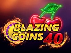 Blazing Coins 40 slot